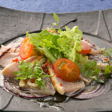 Jidori chicken breast carpaccio