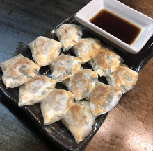 Bite-size gyoza