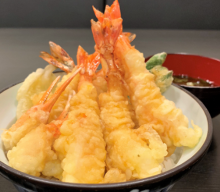 Tempura rice bowl