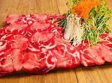 Beef tongue shabu-shabu