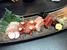 Bluefin tuna sashimi