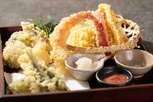 Assorted tempura, 3 kinds