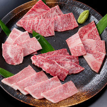 Assorted wagyu beef, 5 kinds