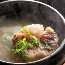 Wagyu beef tail soup