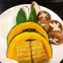 Assorted seasonal vegetables