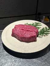 Thick cut fillet (salt or sauce)