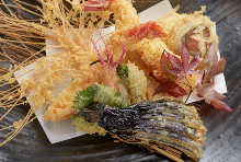 Assorted tempura