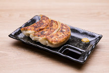 Jumbo grilled gyoza