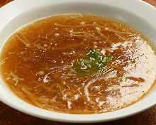 Shark fin soup