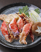 Grilled crab