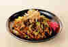 Yakisoba noodles with sauce