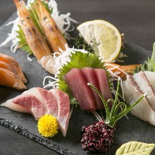 Assorted sashimi, 5 kinds