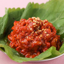 Chanja (Korean spicy marinated cod innards)