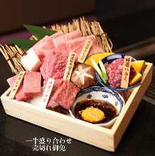 Assorted Wagyu beef