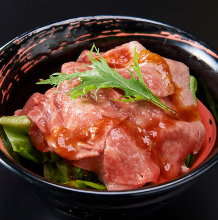 Beef shabu-shabu salad