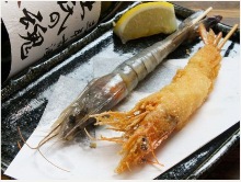 Fried shrimp skewer Fried shrimp skewer