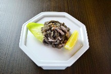 Senmai (omasum) sashimi