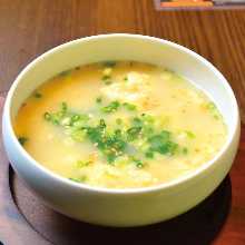 Egg soup