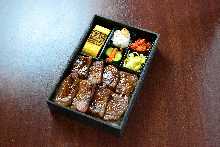 Beef Kalbi (short ribs) bento