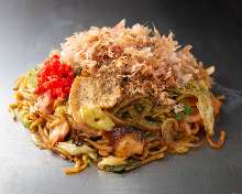 Vegetable yakisoba noodles