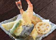 Assorted tempura