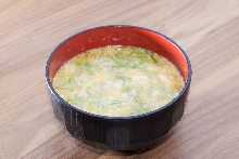 Egg soup