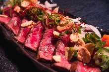 Seared beef