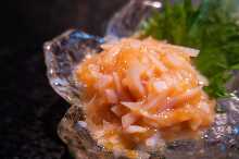 Shark cartilage with pickled plum Shark cartilage with pickled plum