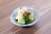 cucumber and shiodare sauce cucumber and shiodare sauce