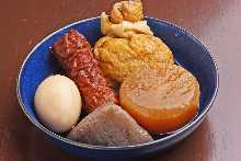 Assorted oden, 5 kinds