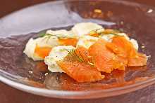 Smoked Salmon with Cream Cheese