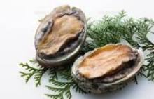 Grilled abalone with butter