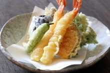 Assorted tempura