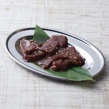 Beef liver (yakiniku)