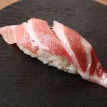 Very fatty bluefin tuna