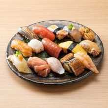 Assorted sushi, 10 kinds