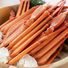 Snow crab sashimi