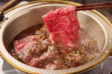 Beef sukiyaki