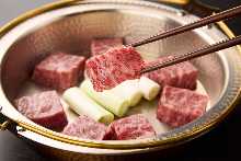 Innovative Wagyu Sukiyaki