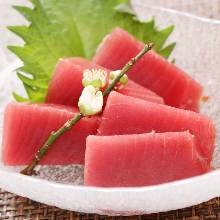 Fatty bluefin tuna sashimi