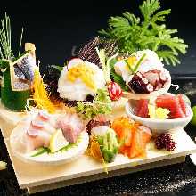 Assorted sashimi, 5 kinds