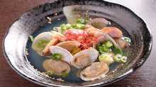 Manila clams steamed with sake