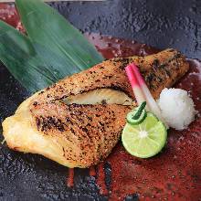Salt roasted kichiji rockfish