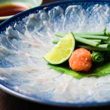 Tessa (Pufferfish sashimi)