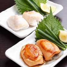 Pufferfish milt (salted-and-grilled or teriyaki)