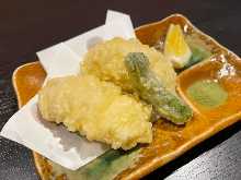 Pike conger tempura