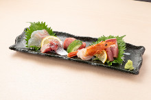 Assorted sashimi, 5 kinds