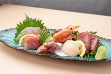 Assorted sashimi, 7 kinds