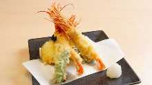 Assorted tempura