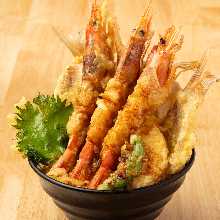 Tempura rice bowl